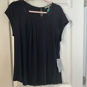 Navy blue blouse Size XL